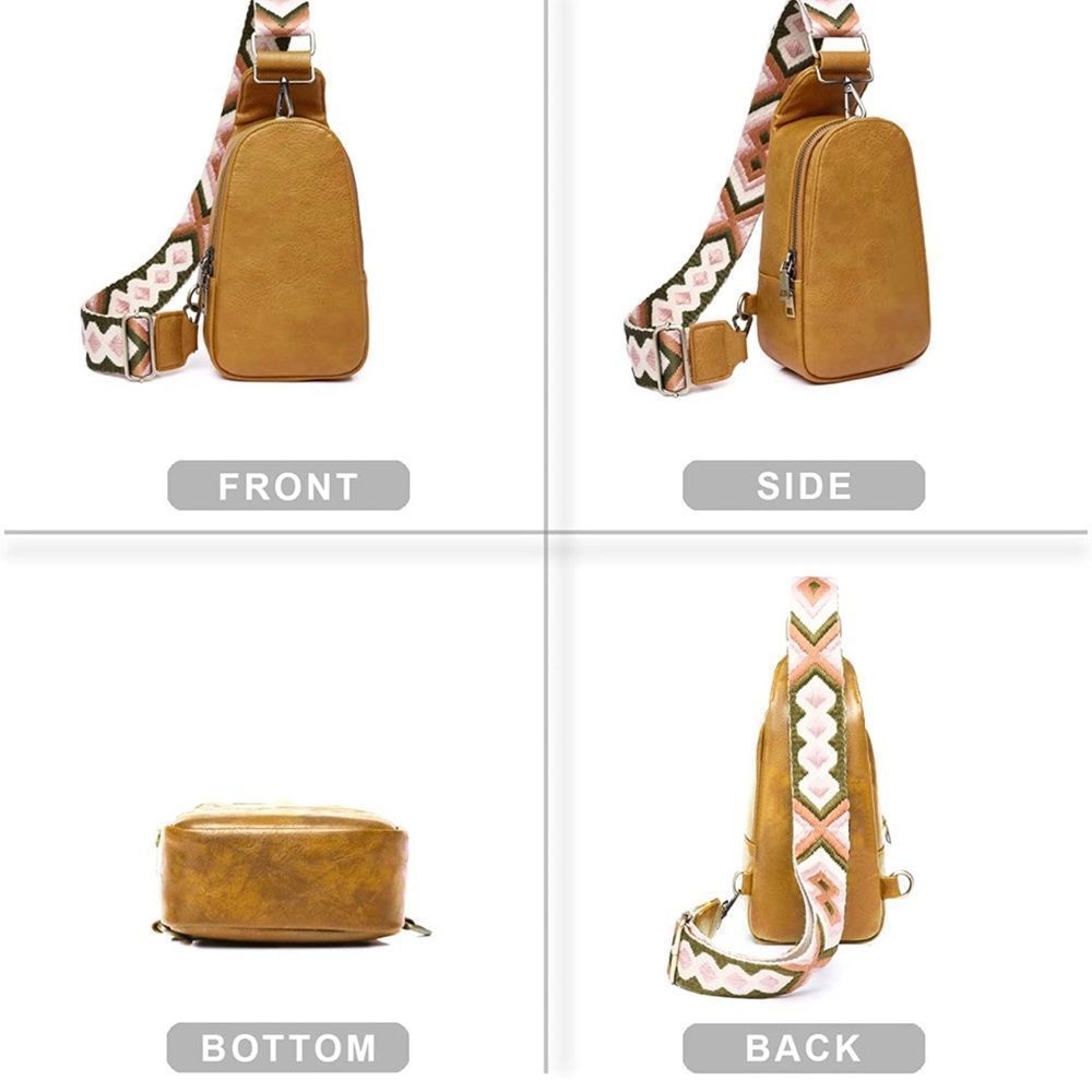 Boho Crossbody Purse Satchel - Picture 3 of 8